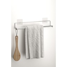 UltraMint Pratik ve Şık Yapışkanlı Krom Havluluk, Mutfağınıza Kolaylık Sağlar