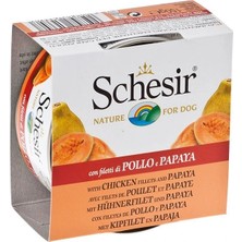 Ashwork Schesir Tavuk ve Papaya Konserve Köpek Maması 1 Adet 150 gr 587455