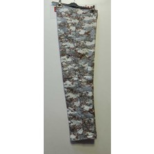 Beyzdenim Kışlık Termal Polarlı Kar Desen Kamuflaj Pantolon Mebranlı