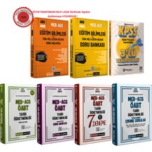 Pegem Akademi Yayıncılık 2026 Meb Ags Öabt Tarih Öğretmenliği Konu-Soru Bankası-Deneme-Çıkmış Sorular(Eğitim Bilimleri Seti)