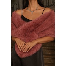 Laviyonsa Kışlık Kürk Etol Davet Şalı