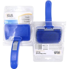 Ashwork Ally Paws Otomatik Basmalı Kedi ve Köpekler Için Tüy Toplayıcı Tarak Small 587455