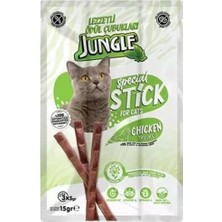 Ashwork Jungle Tavuklu Stick Kedi Ödülü 1 Adet 3x5 gr 587455