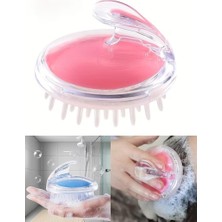 Sanal Trend Duş Tarağı Yumuşak Silikon Saç Yıkama Saç Derisi Masaj Tarağı 1 Adet