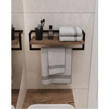 UltraMint Pratik Çok Amaçlı Banyo ve Mutfak Rafı, Sabunluk ve Askılık Seti