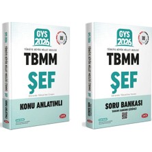 Data Yayınları Data 2025 GYS TBMM Şef Konu Anlatımlı Soru Bankası Seti Görevde Y
