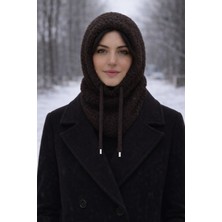 Laviyonsa Tiftik Dokuma Triko Balaclava Bere