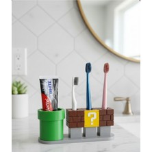 UltraMint Renkli ve Eğlenceli Diş Fırçası Standı, Hijyenik Saklama Için Ideal
