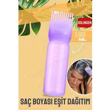 Amazex Turk  Saç Boyası Eşit Dağıtım Şişesi Doldurulabilir Taraklı Aplikatör  Solingen Professional