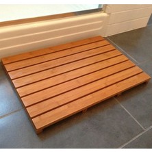 UltraMint Doğal Ahşap Duş Izgarası, Şık ve Kullanışlı Tasarım