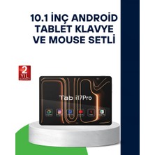 Zero Land Drnds 10.1 Inç Android Tablet Klavye ve Mouse Setli 5g Destekli