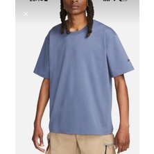 Nike Sportswear Tech Pack T-Shirt Blue Bol Kalıp Erkek Mavi T-Shirt FB4395-491