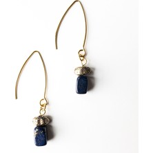 THEIA GemWorks Nili - Lapis Lazuli & Elektro Lav Küpe