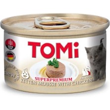 Ashwork Tomi Kıyılmış Tavuklu Tahılsız Yavru Konserve Kedi Maması 85 gr 587455