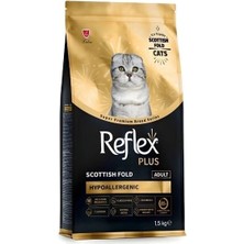 Ashwork Reflex Plus Scottish Fold Hypoallergenic Tavuklu Yetişkin Kedi Maması 1.5 kg 587455