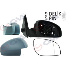 GVA Matrixzn Diş Dikiz Aynasi Sağ Vectra C 03 Elektrikli Isitmali Astarli Asferik 5 Fiş VM-966EHPR