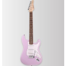 Arrow Tonecaster St 111 Bubblegum Rosewood/white
