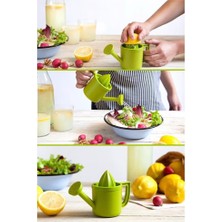 abnturk Çicek Sulama Kabı Şeklinde Mini Bahçıvan Şirin Plastik Limonluk 18X8 cm 1 Adet