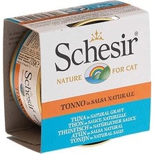 Ashwork Schesir Broth Naturel Sauce Ton Balıklı Pouch Yetişkin Konserve Kedi Maması 1 Adet 70 gr