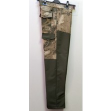 Beyzdenim Büyük Beden Çöl Haki Polarlı Su Gecirmez Pantolon Erkek Günlük Kullanım İçin Düz Paça