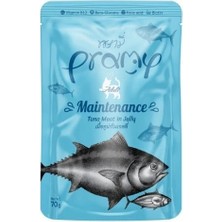 Ashwork Pramy Maintenance Jöle Içinde Yağsız Ton Balıklı Pouch Yetişkin Konserve Kedi Mamas�