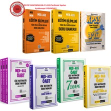 Pegem Akademi Yayıncılık 2026 Meb Ags Öabt Lise Matematik Öğretmenliği Konu 3 Kitap-Soru-Deneme-Çıkmış Sorular(Eğitim Seti)