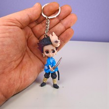 Neora Demon Slayer - Tanjiro Kamado Figür Anahtarlık - Çanta Süsü