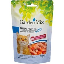 Ashwork Garden Mix Ton Balıklı Düşük Yağlı Şekersiz Kedi Ödül Maması 1 Adet 60 gr 587455