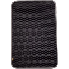 Ashwork Cattie Altıgen Model Kum Toplayıcı Fonksiyonel Kedi Paspası Medium Gri 37X50 cm 587455