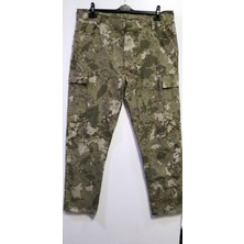 Beyzdenim Yazlık Kamuflaj Su Itiçi Büyük Beden Kargo Pantolon Ripsstop