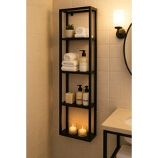 UltraMint Şık ve Fonksiyonel Paslanmaz Çelik Banyo ve Tuvalet Rafı