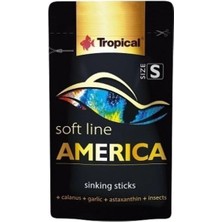 Ashwork Tropical Softline Amerikan Cinsi Balıklar Için Yumuşak Granül Balık Yemi Small 20 ml 10