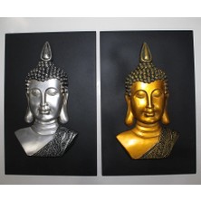 Üreticiniz Ashwork Duvara Asmalı Buda Büstü  6ALY191 587455
