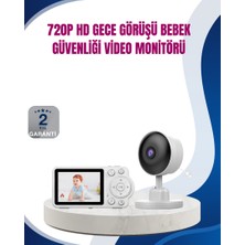 Zero Land Drnds Bebek Monitörü Cry Detection ve Hd Gece Görüş Destekli
