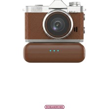Roseandroses Powerbank Modüllü ve Filtreli Mini Foto Video Kamera