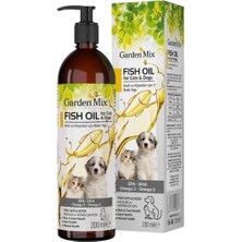 Ashwork Garden Mix Deri ve Tüy Sağlığı Için Kedi ve Köpek Somon Yağı 200 ml 587455