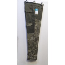 Beyzdenim Haki K.k. Kamuflaj Çulluk Avcı Pantolonu Power Likra Sessiz