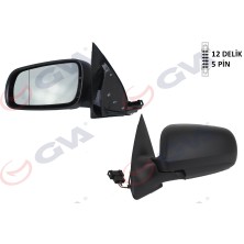 GVA Matrixzn Diş Dikiz Aynasi Sol Fabia 98 Elektrikli Isitmali Asferik 5 Fiş VM-604EHAL