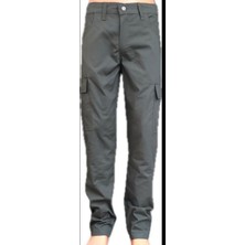 Beyzdenim Iş Pantolonu Kömür Gri Esnek Ripsstop Solmaz Kumaş 4 Mevsimlik Büyük Beden Kargo