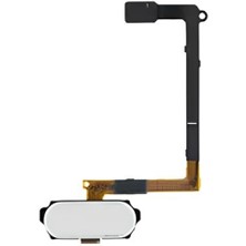 Tkgz Samsung Galaxy S6 - SM-G920F Parmak Izi Okuyucu Flex Beyaz