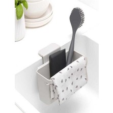 UltraMint Gri Renkli Lavabo Içi Düzenleyici, Pratik ve Şık Tasarım