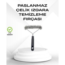 Zero Land Drnds Tel Izgara Temizleme Fırçası Bbq Sonrası Kolay Temizlik