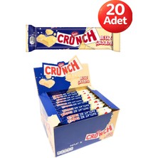 Nestle Crunch Pirinç Patlaklı Beyaz Çikolata 31.5 gr 20'li Paket