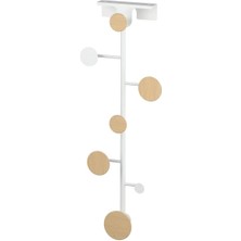 UltraMint Beyaz Kapı Askısı, 99X28 Cm, Banyo ve Ardiye Alanı Düzenleyici