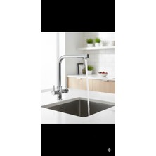 HDF Arıtmalı Musluk - Şebeke ve Arıtma Suyu Ayrı Kontrollü Mutfak Bataryası