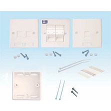 Ingiliz Tip Sıva Altı 2 Port Priz 86X86