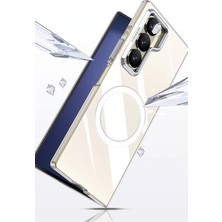 DS LLC Ieg™  Samsung Galaxy Z Fold 6 Crystal Magsafe Kapak - Şeffaf