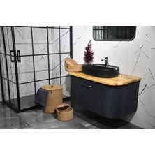 UltraMint Jüt Hasır Banyo Seti, Çamaşır Sepeti, Paspas, Makyaj ve Kirli Sepeti