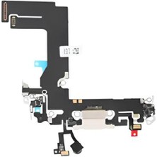 Tkgz Iphone 13 Mini Şarj Soketi Kulaklık Soketi Full Beyaz Orijinal