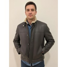 Paolo Framinco PF-037 Kuzu Derisi Bej/brown Kürk Deri Ceket